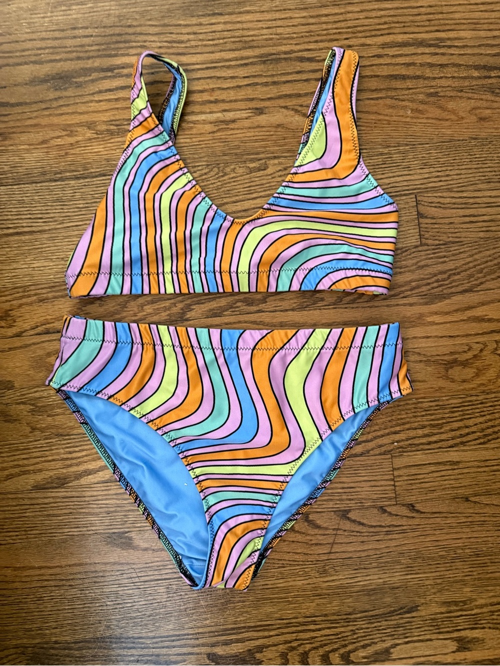 Local artist designed bikini